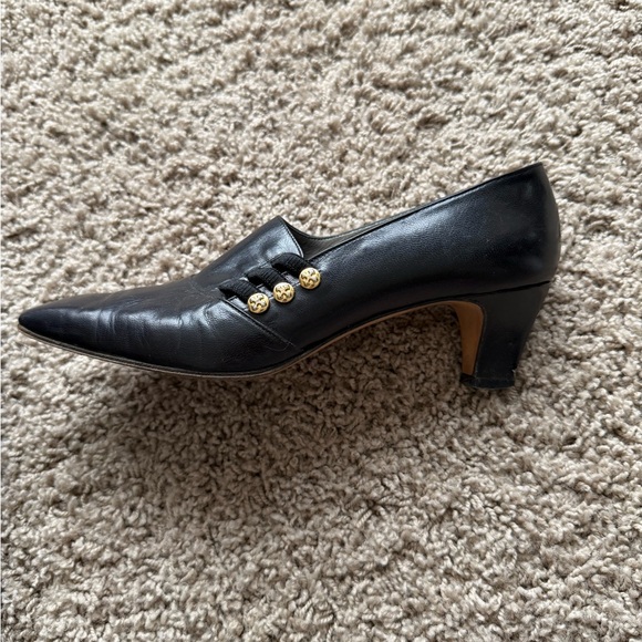 Roberto Capucci Black Leather Women's low heel - Picture 6 of 8